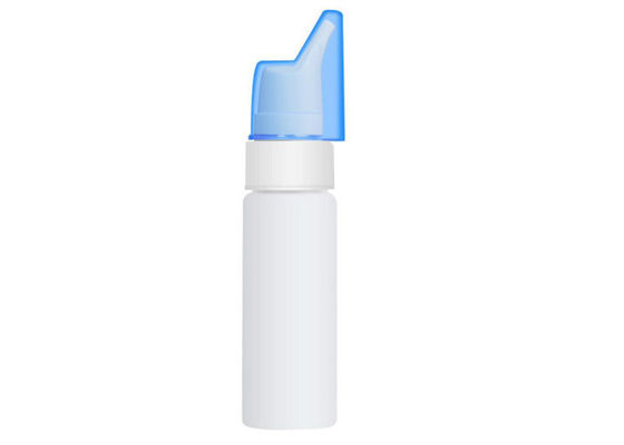 Não garrafa 28/410 recarregável do pulverizador nasal do derramamento
