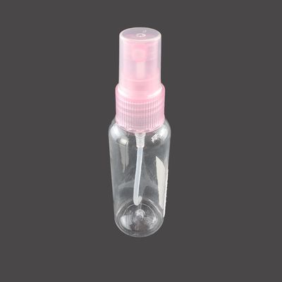 O distribuidor do pulverizador bombeia recipiente recarregável plástico da garrafa transparente do pulverizador o mini