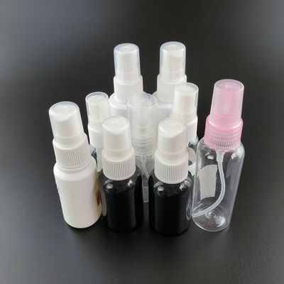 O distribuidor do pulverizador bombeia recipiente recarregável plástico da garrafa transparente do pulverizador o mini