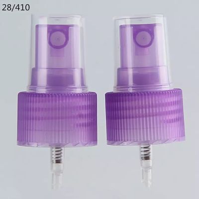 18/410 20/410 24/410 de bomba plástica do pulverizador da água da névoa, pulverizador roxo da névoa da planície