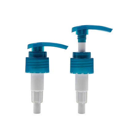 Do azul bomba do distribuidor da loção do derramamento 24/410 não