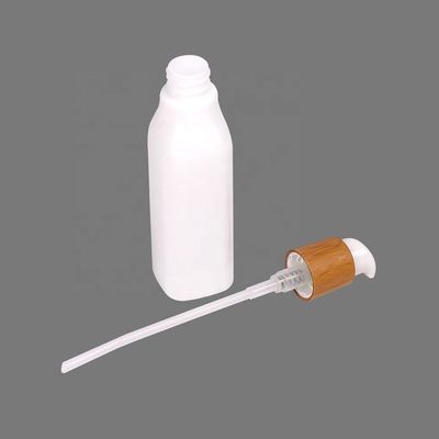 cosmético do frasco do cuidado da cara do creme do bambu de OPAL Glass Serum Bottles With do quadrado 150g