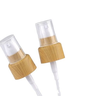 bomba de bambu plástica do tratamento do pulverizador da névoa da bomba do pulverizador da garrafa de 18mm 20mm 24mm PP