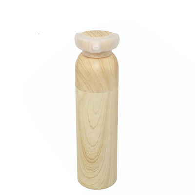 Da garrafa cosmética plástica da bomba do produto novo garrafa mal ventilada de bambu 15ml 30ml 40ml 50ml