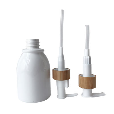 250ml geou a garrafa do ANIMAL DE ESTIMAÇÃO de Amber Cosmetic com a bomba de bambu