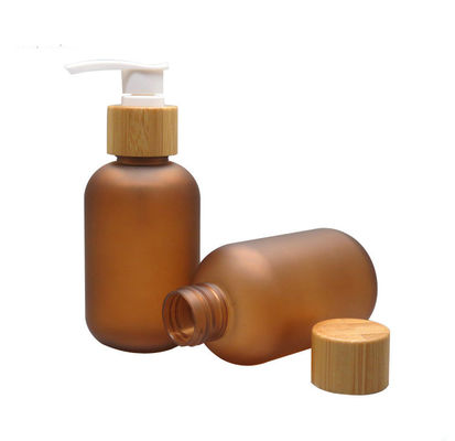 250ml geou a garrafa do ANIMAL DE ESTIMAÇÃO de Amber Cosmetic com a bomba de bambu