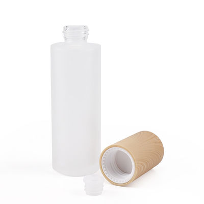 Garrafa de bambu de vidro do pulverizador para a pele adstringente cosmética do cuidado pessoal