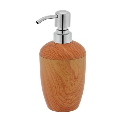 Garrafas cosméticas de bambu 120ml plástico interno da loção dos recipientes da bomba vazia da loção