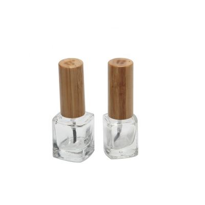 garrafa de vidro vazia de alta qualidade do verniz para as unhas da garrafa do verniz para as unhas 10ml com escova
