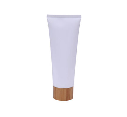 Da bomba plástica da loção da garrafa do champô do ANIMAL DE ESTIMAÇÃO de Skincare bomba de bambu preta branca da loção