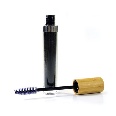 garrafa vazia de bambu de primeira qualidade do brilho do tubo/bordo do rímel 6ml/bambu tubo da pestana