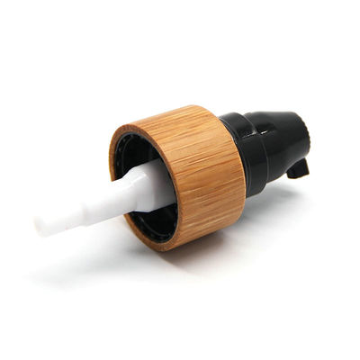 Tampa de bambu da cabeça cosmética de alta qualidade do pulverizador para frascos das garrafas de vidro