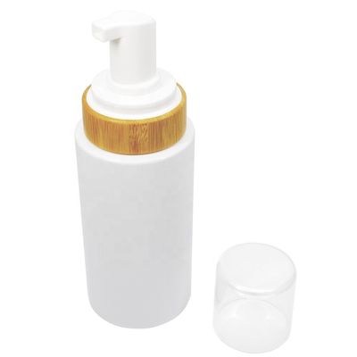 Bomba da espuma do sabão de líquido do cosmético 43mm com bambu para a garrafa Envoironmet-amigável