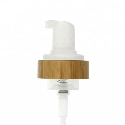 Bomba da espuma do sabão de líquido do cosmético 43mm com bambu para a garrafa Envoironmet-amigável