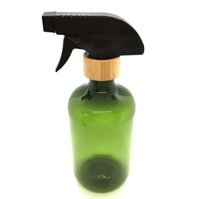Garrafa plástica 500ml do ANIMAL DE ESTIMAÇÃO do círculo de Boston com a garrafa de bambu do ANIMAL DE ESTIMAÇÃO do PCR do pulverizador do disparador